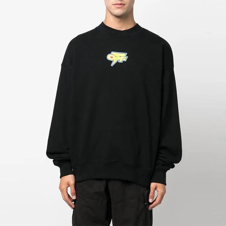 OFF WHITE Arrows Print Crew Neck Sweatshirt-1