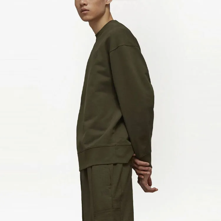 Y 3 Sweatshirts Men Army Green-3