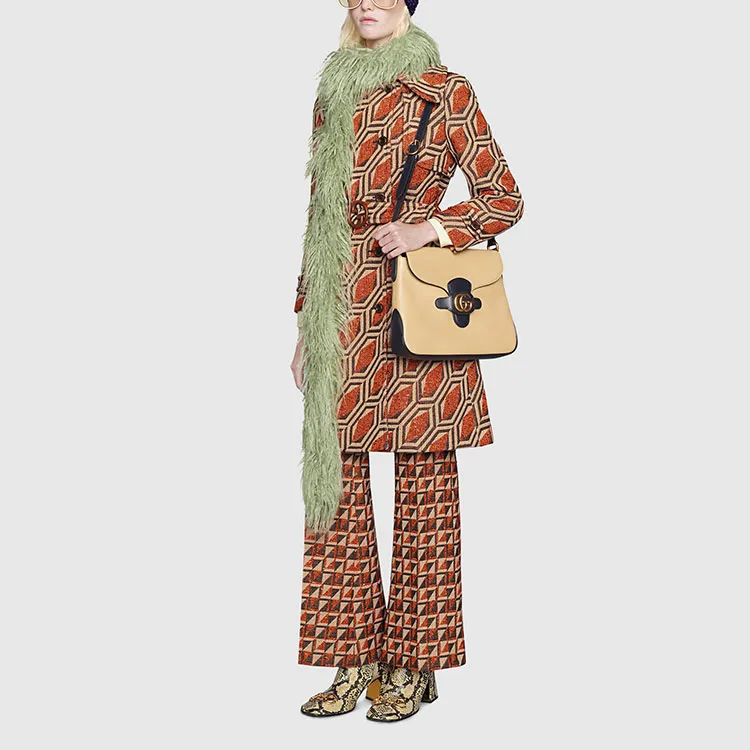 GUCCI Casual Pants Women's Brown-1
