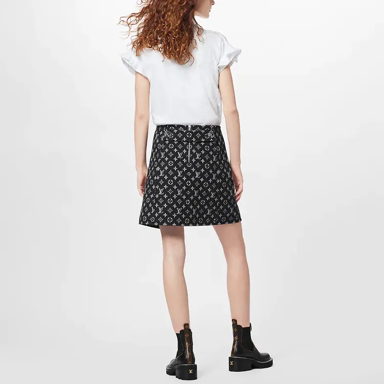 Lv Frill Blouse-2
