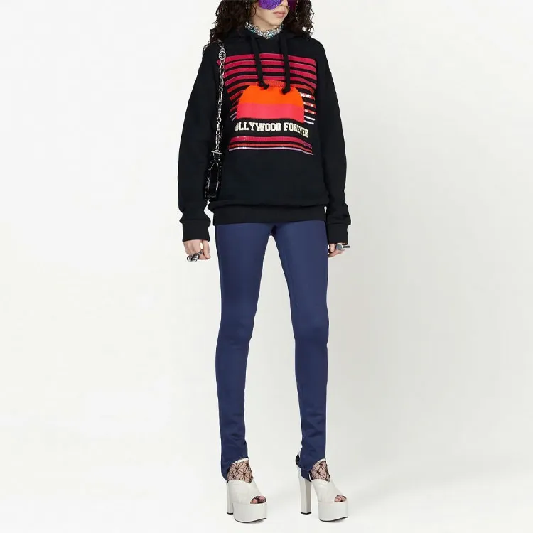 GUCCI Sequinned Drawstring Hoodie-2