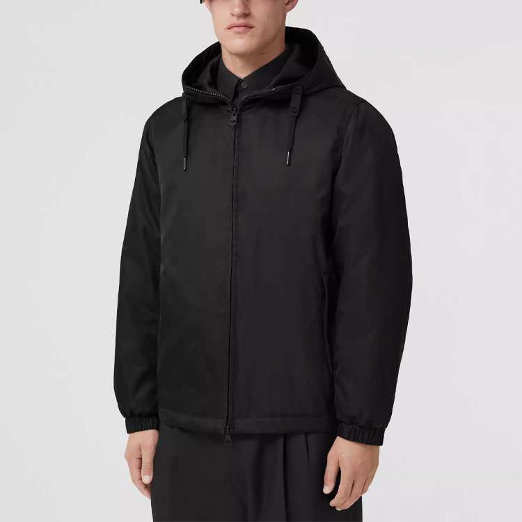 Burberry Ekd Print Nylon Hooded Jacket - POIZON