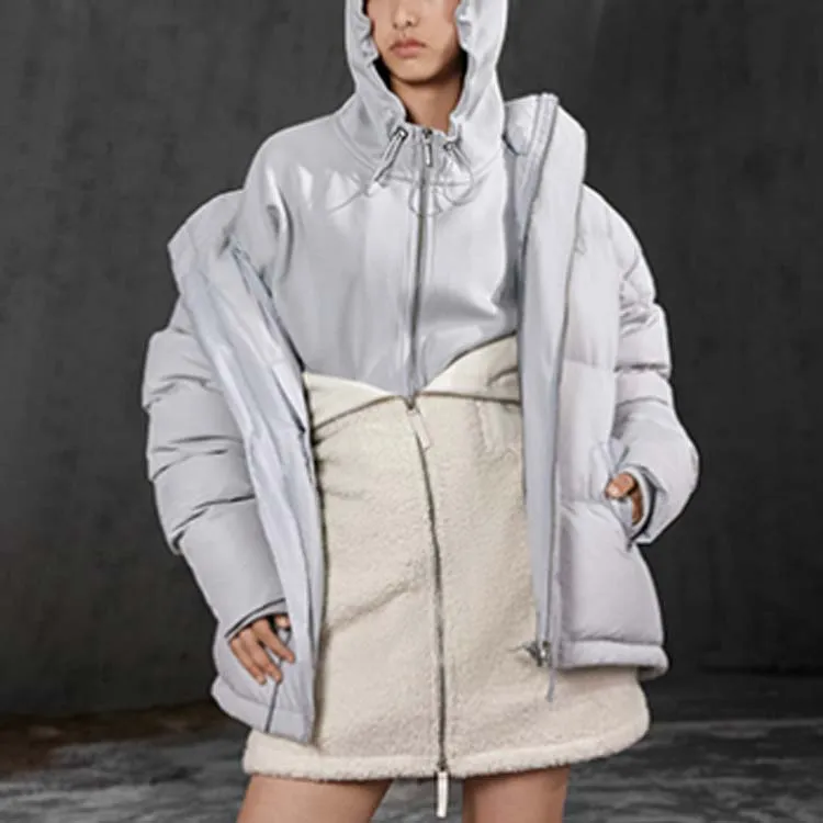 PUMA Mmq Series Down Jackets Unisex Gray-2