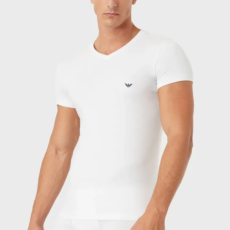 EMPORIO ARMANI Basic V neck Underwear T shirt-1