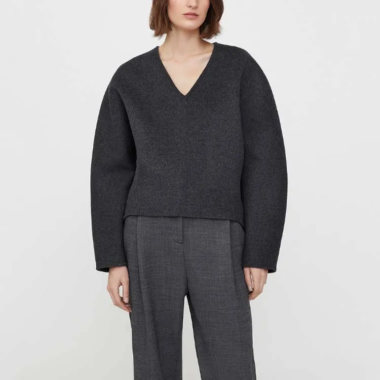 TOTEME FW22 Knitwear Women's Gray-3