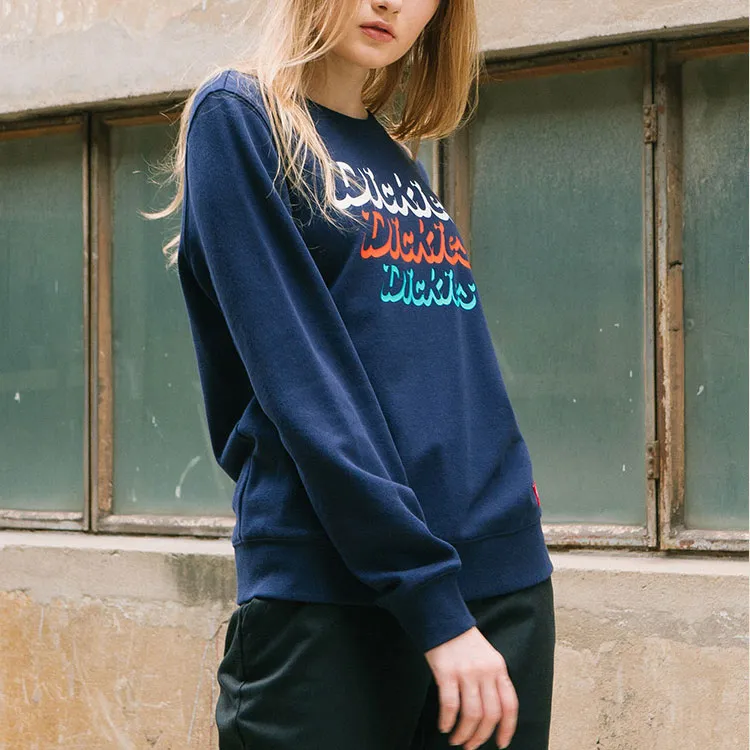 Dickies Sweatshirts Women's Navy Blue-2