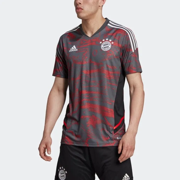 Adidas T-Shirts Men Dark Gray-2