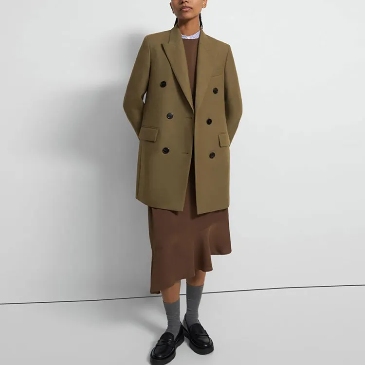 Lucaspapaw X THEORY Coats Women's Brass-1