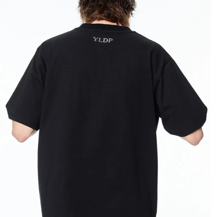 YLDP T Shirts Unisex Black-3