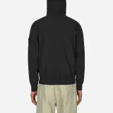 Gestrickter Metallic-Hoodie Grau