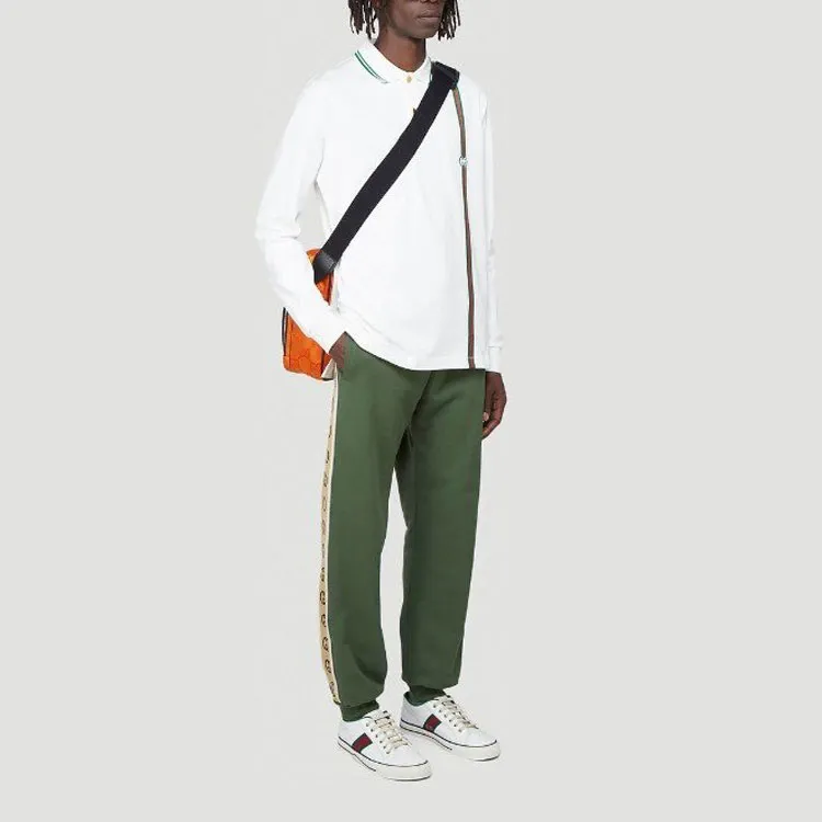 GUCCI Polo Shirts Men White-1