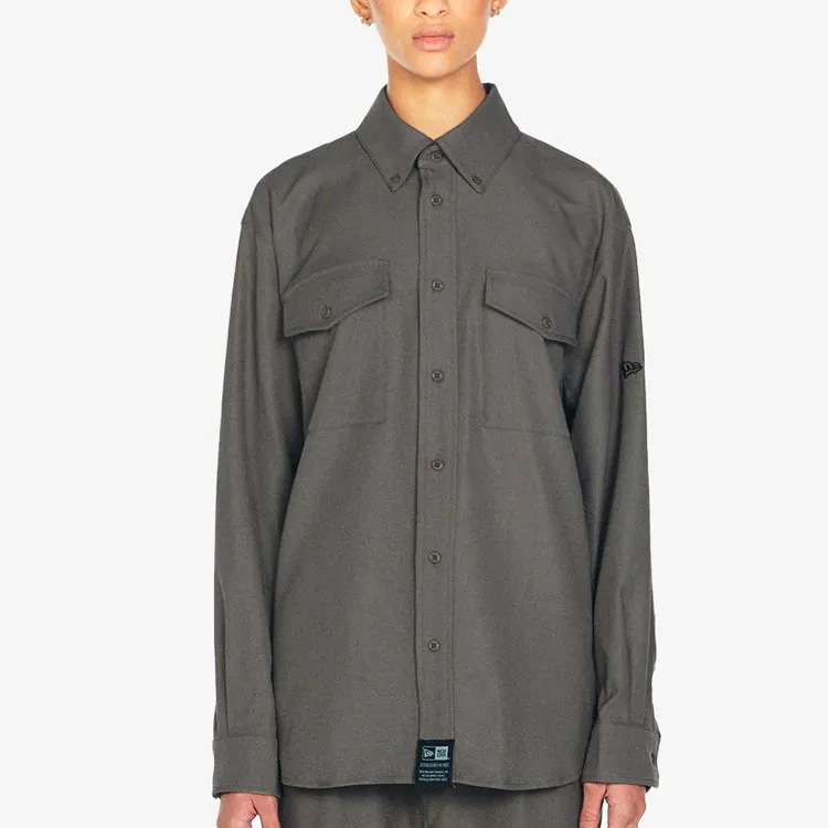 New Era Shirts Men Olive Green-5