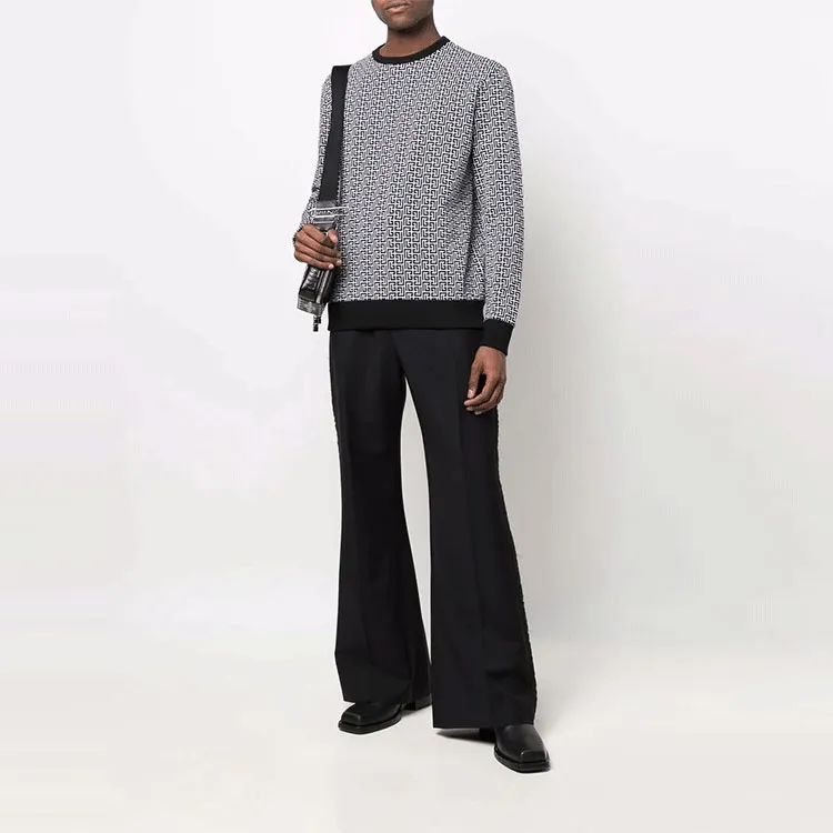 BALMAIN Mini Monogram Sweatshirt-1