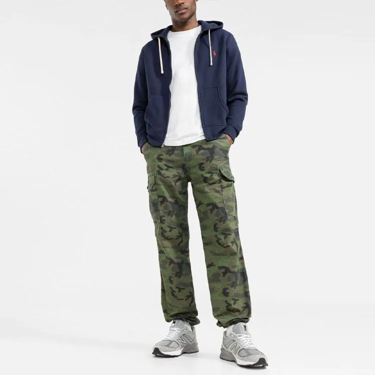Polo Ralph Lauren Logo Embroidered Zipped Hoodie-2