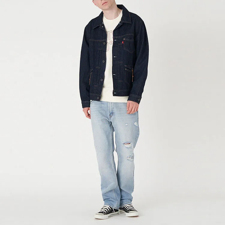 Levi's FW22 Denim Jacket Men's Dark Blue-1