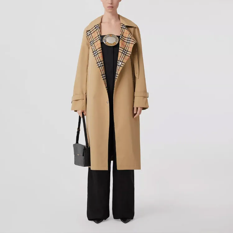 Burberry Trench Coat Women's Khaki-2