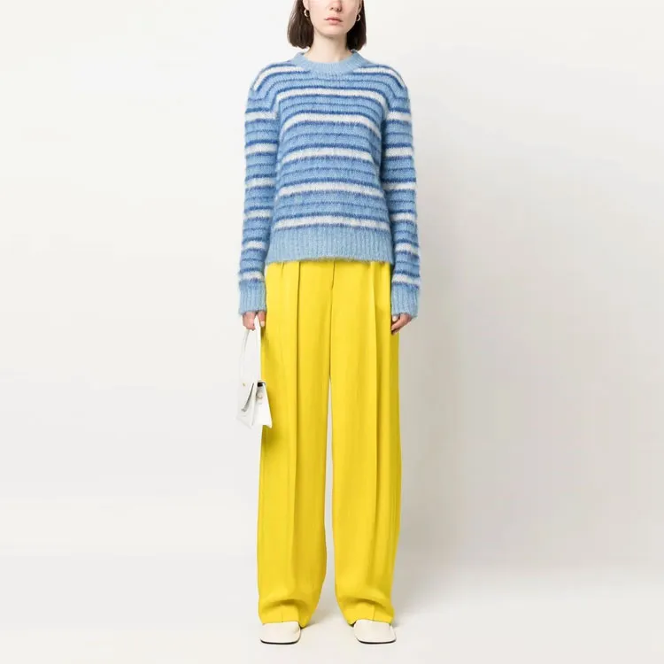 MARNI Striped Crewneck Knitted Jumper-1