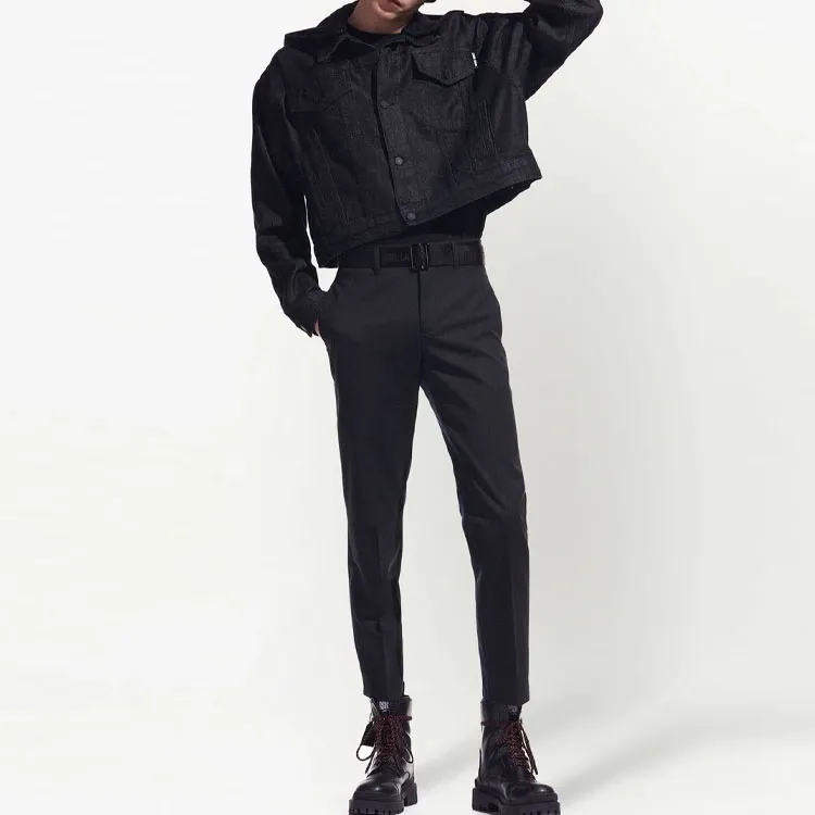 KARL LAGERFELD / Karl Lagerfeld Jeans Denim Jackets Men Black-1