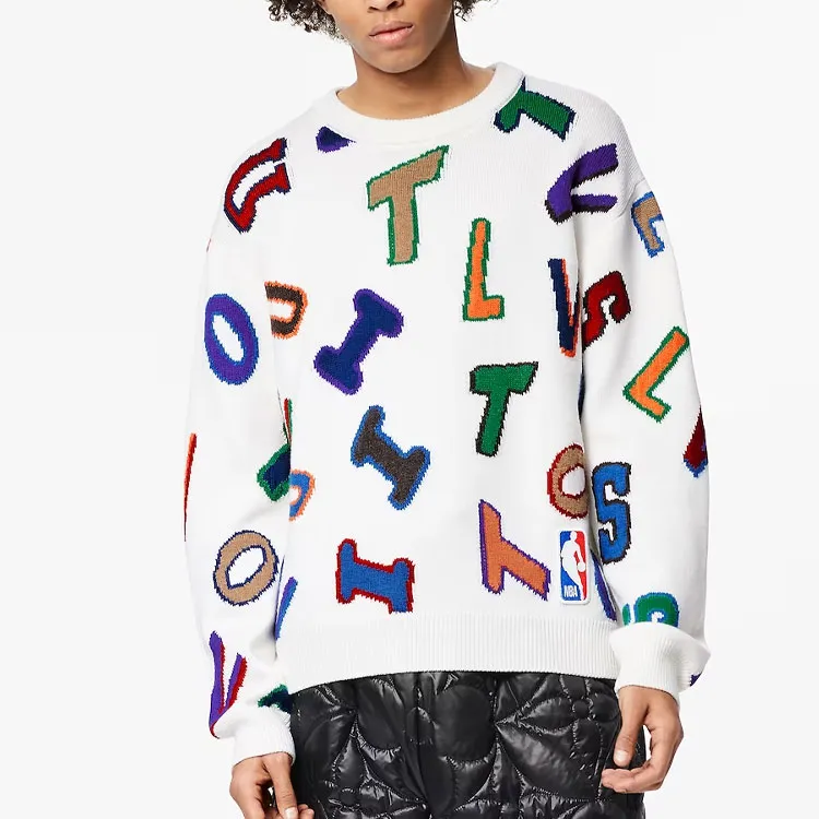 LOUIS VUITTON Sweater Men's White-2