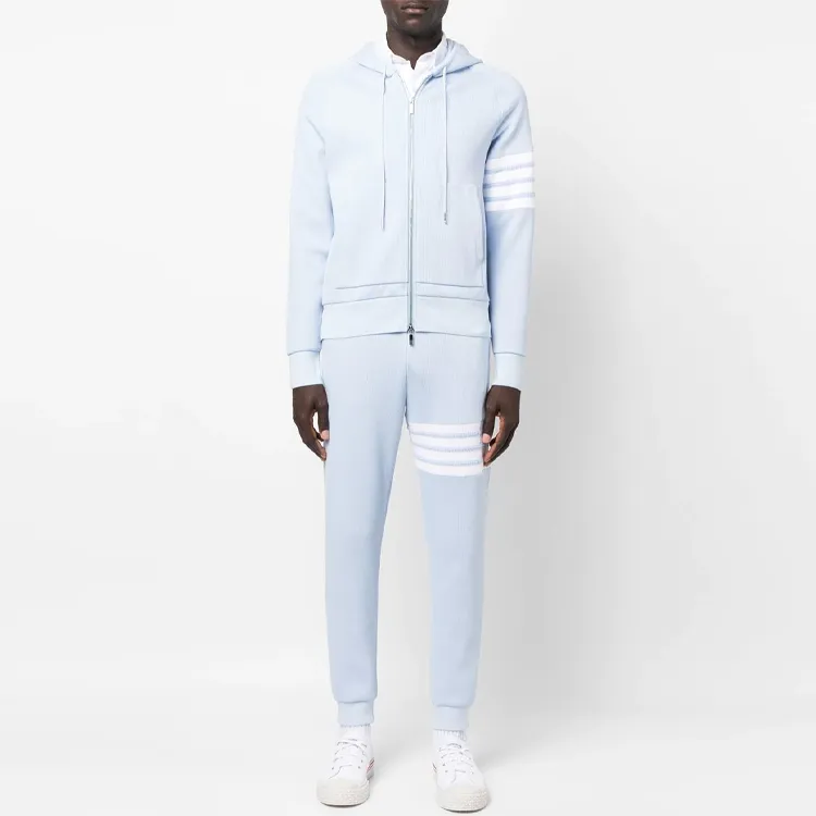 THOM BROWNE 4 Bar Drawstring Jogger Pants-2