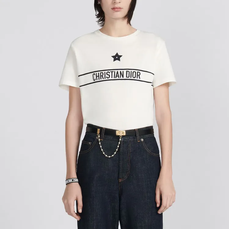 DIOR T Shirts Women's White-2