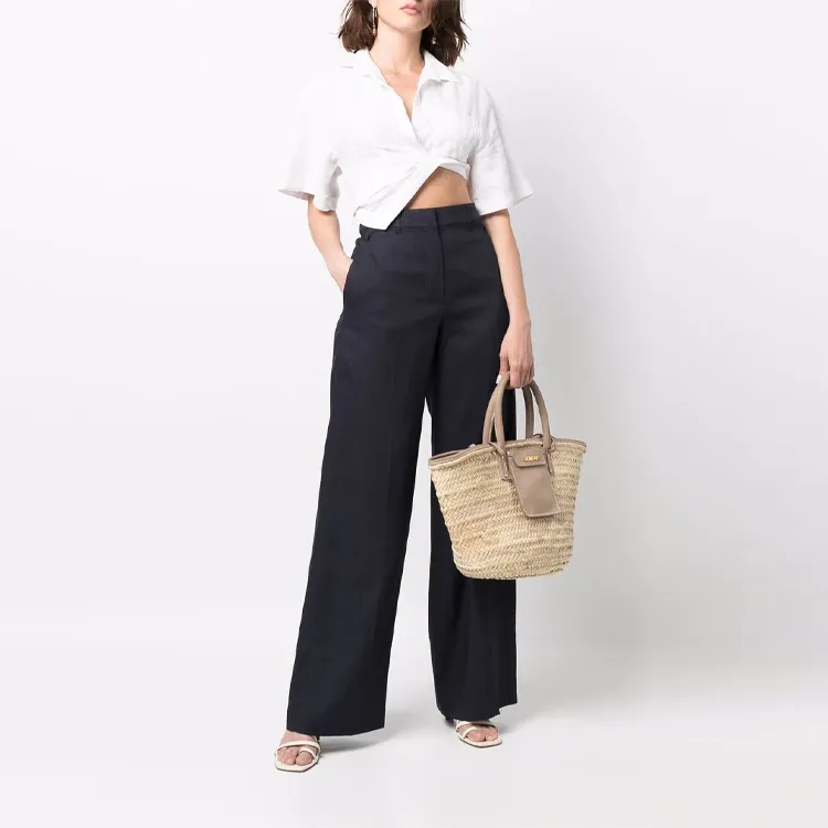 Jacquemus Wide legged Tailored Trousers-1