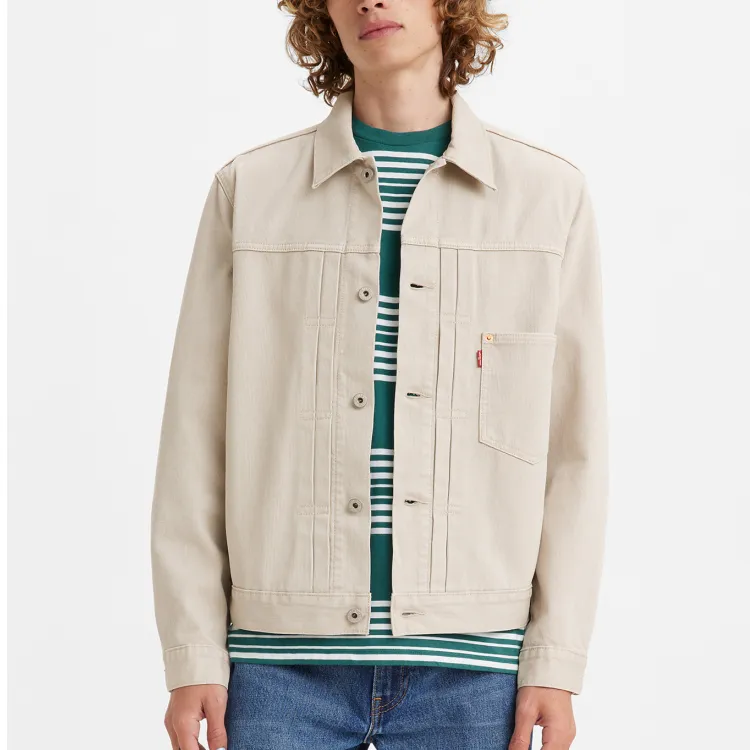 Levis Jackets Men Khaki-2