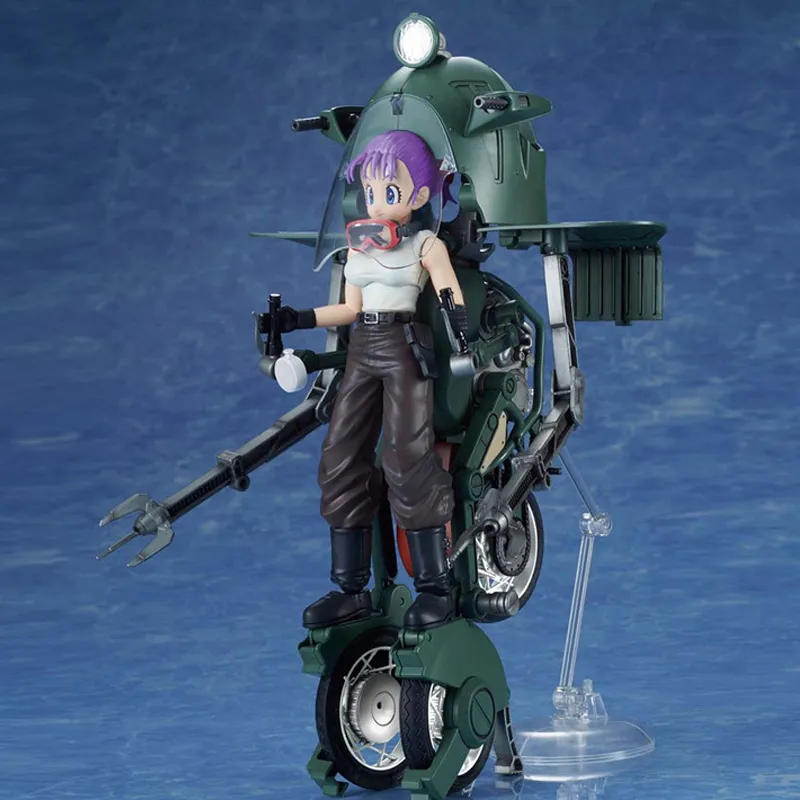BANDAI Japan Dragon Ball Rise Mechanics Bulma's Variable No.19 Bike Model Kit Figure-1