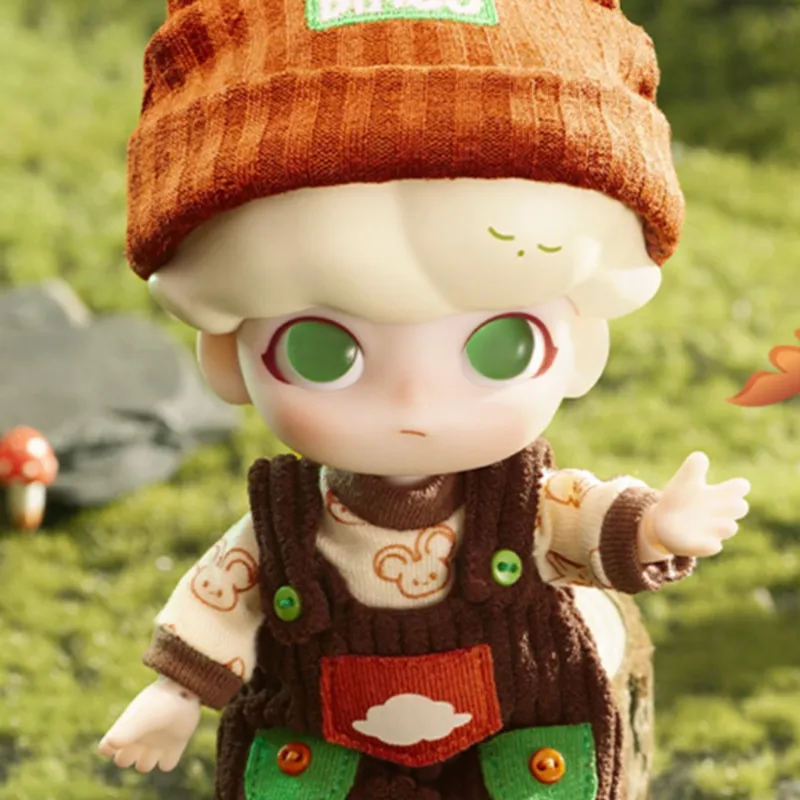 POP MART DIMOO Forest Little Fox Ball Jointed Dolls 14cm-6