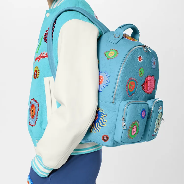 LOUIS VUITTON Lv X Yk Multipockete Backpack Blue-6
