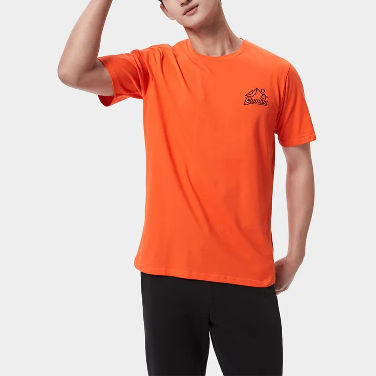 Columbia City Outdoor Collection T Shirts Men Orange-3