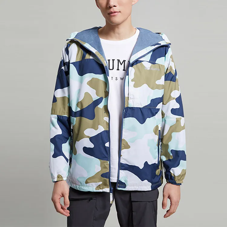 Columbia Jackets Men Blue-2