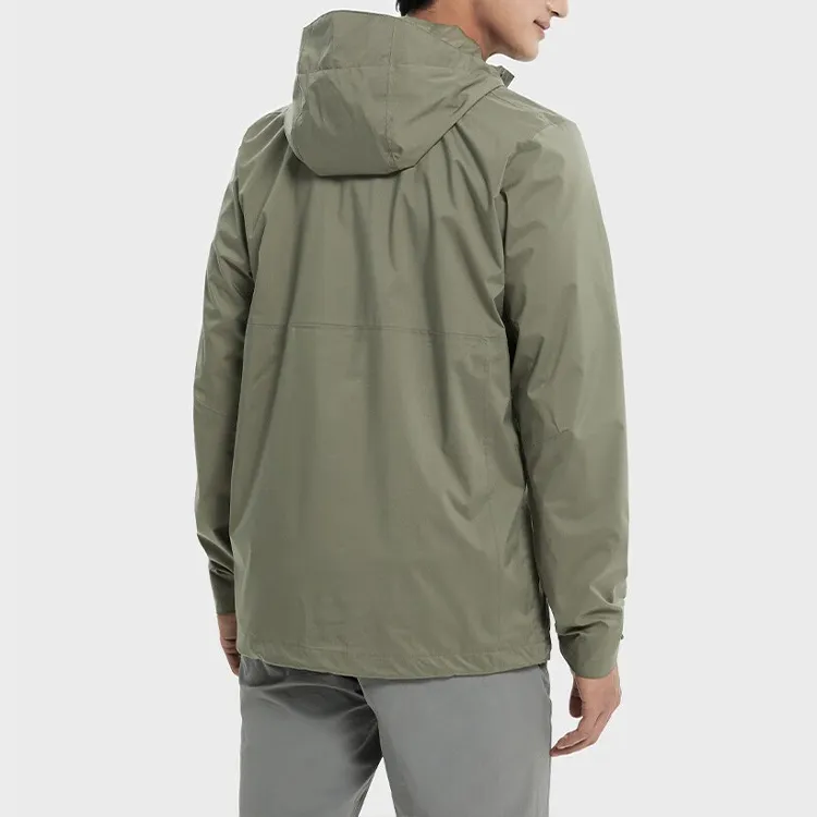 Columbia Outdoor Hiking Windbreaker Jacket Unisex Green-3