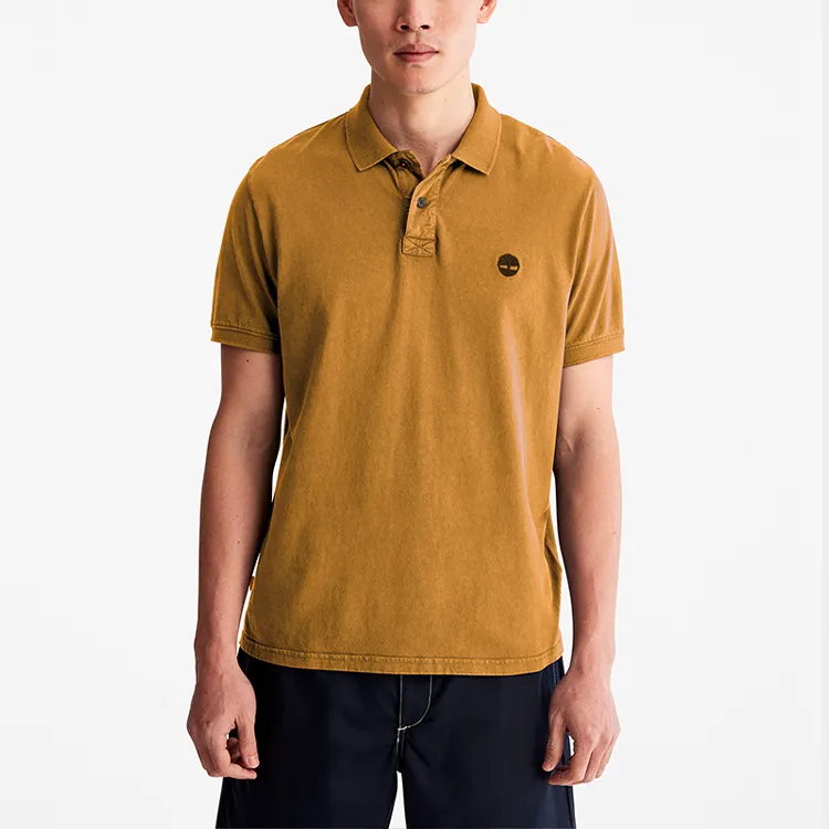 Timberland Polo Shirts Men Wheat-2