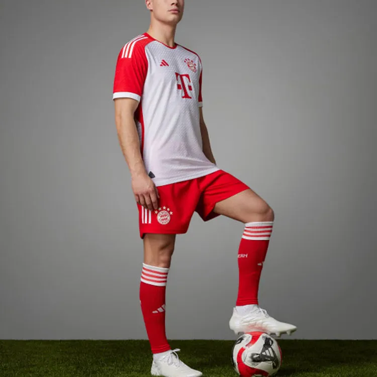 Adidas Bayern Munich Soccer Jerseys Men White-2