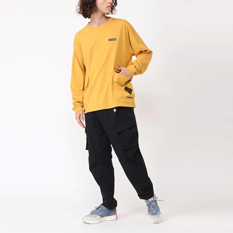 Columbia T Shirts Men Yellow-2