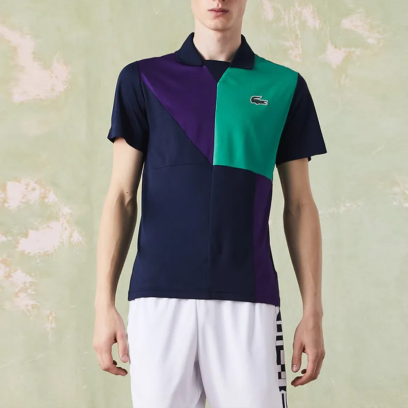 LACOSTE Polo Shirts Men Marine Blue-1