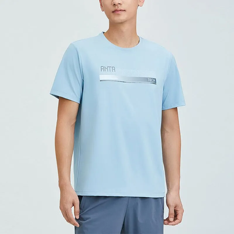 ANTA Variety Training Collection T Shirts Men Yoo Blue-2