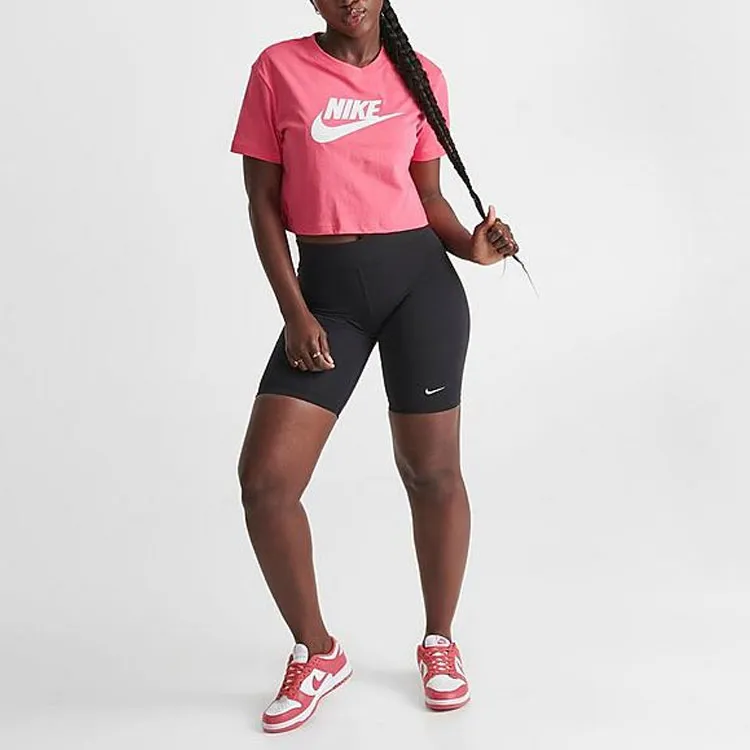 Nike Crop Tops Women's Pink-1
