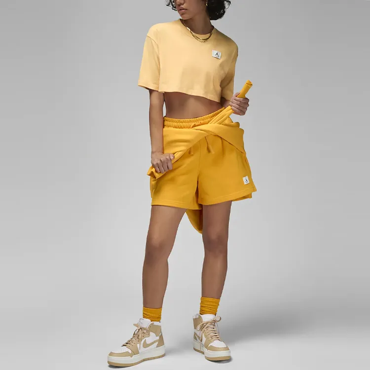 Jordan Crop Tops Women's Gold-2