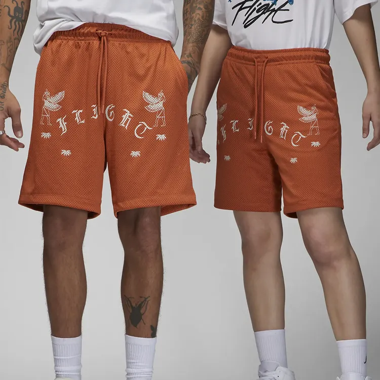 Jordan Casual Shorts Unisex Orange-2