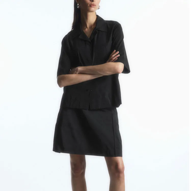 COS Casual Short Skirts Women's Black-3