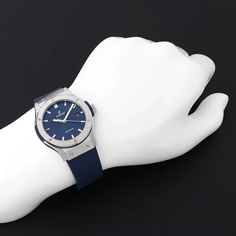 HUBLOT Classic Fusion Titanium Blue 42mm-3