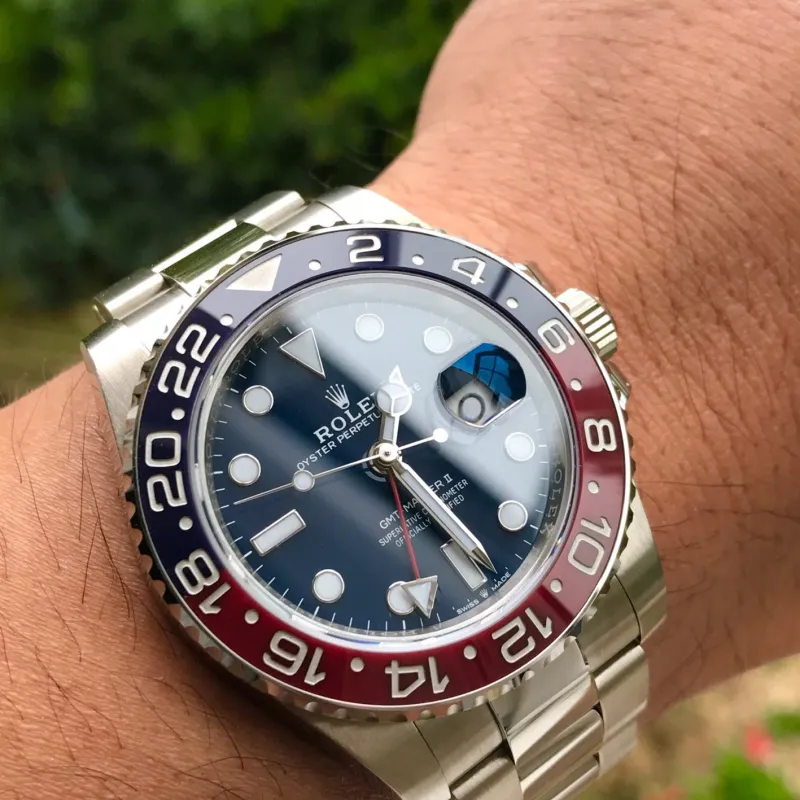 ROLEX 2021 Pre owned GMT Master Ii Pepsi 40mm-4