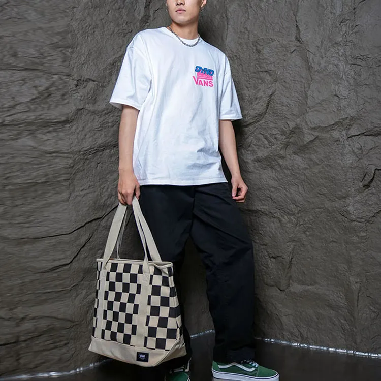 Vans x Our Legends Drop Shoulder Sleeve T Shirt Unisex White-3