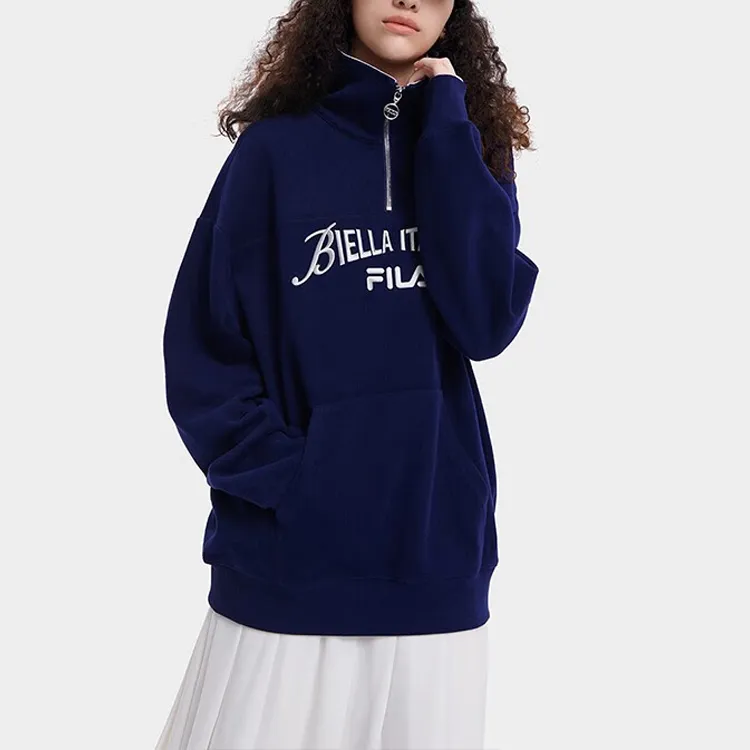 FILA Sweatshirt Unisex Deep Sea Blue-2