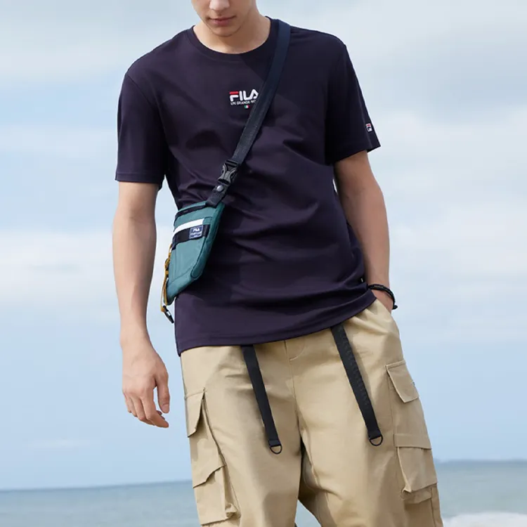 FILA T Shirts Men Legend Blue-3