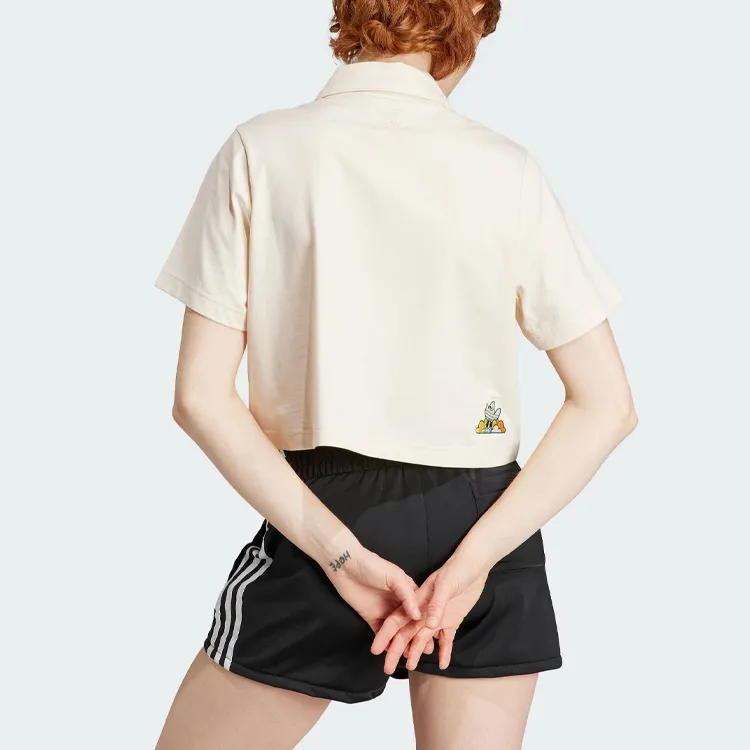 Adidas Originals Polo Shirt Women's Wonder White-2