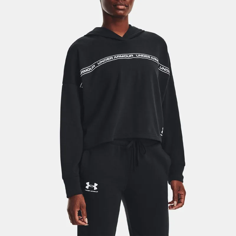 Under Armour Rival Sweatshirts Women's Black-2