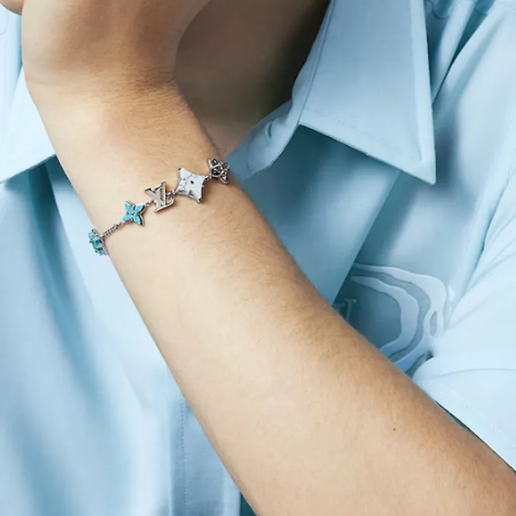 LOUIS VUITTON Monogram Sunrise Bracelet-5